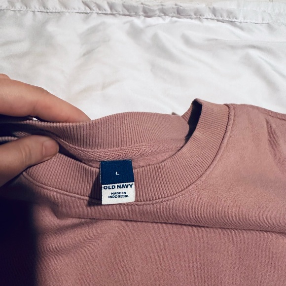 Dusty Pink Old Navy Sweatshirt - Picture 2 of 3
